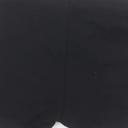 George Boys Black  Cotton Compression Shorts Size 4-5 Years  Regular