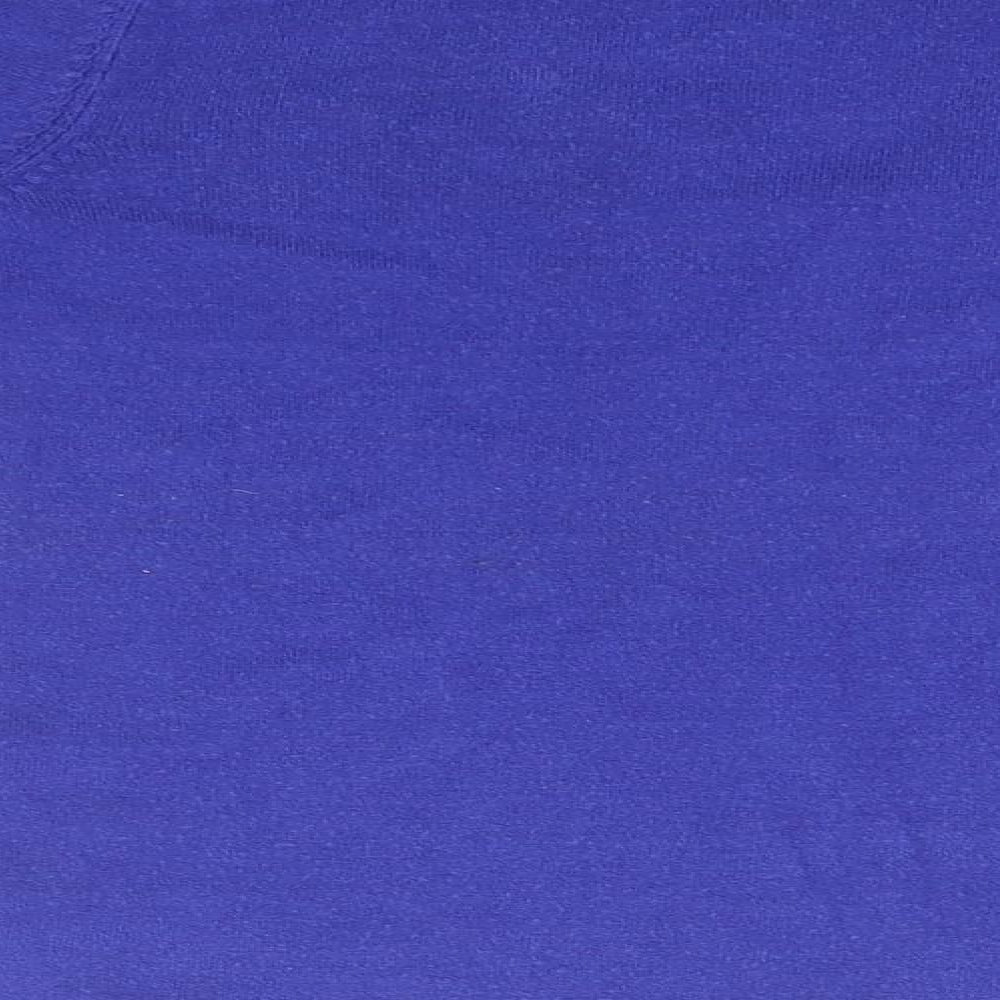 Womens UK Size 8 Marks and Spencer Blue Henley Jumper