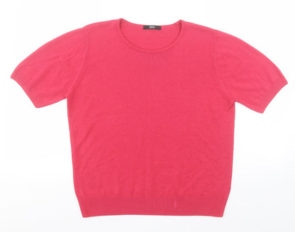 Womens UK Size  Marks and Spencer Pink Pullover Jumper