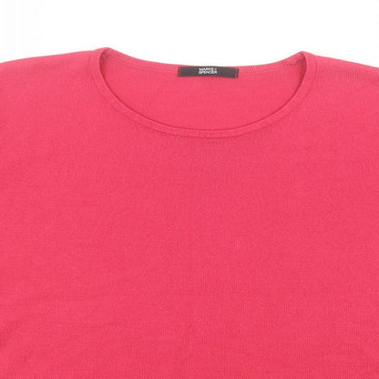 Womens UK Size  Marks and Spencer Pink Pullover Jumper