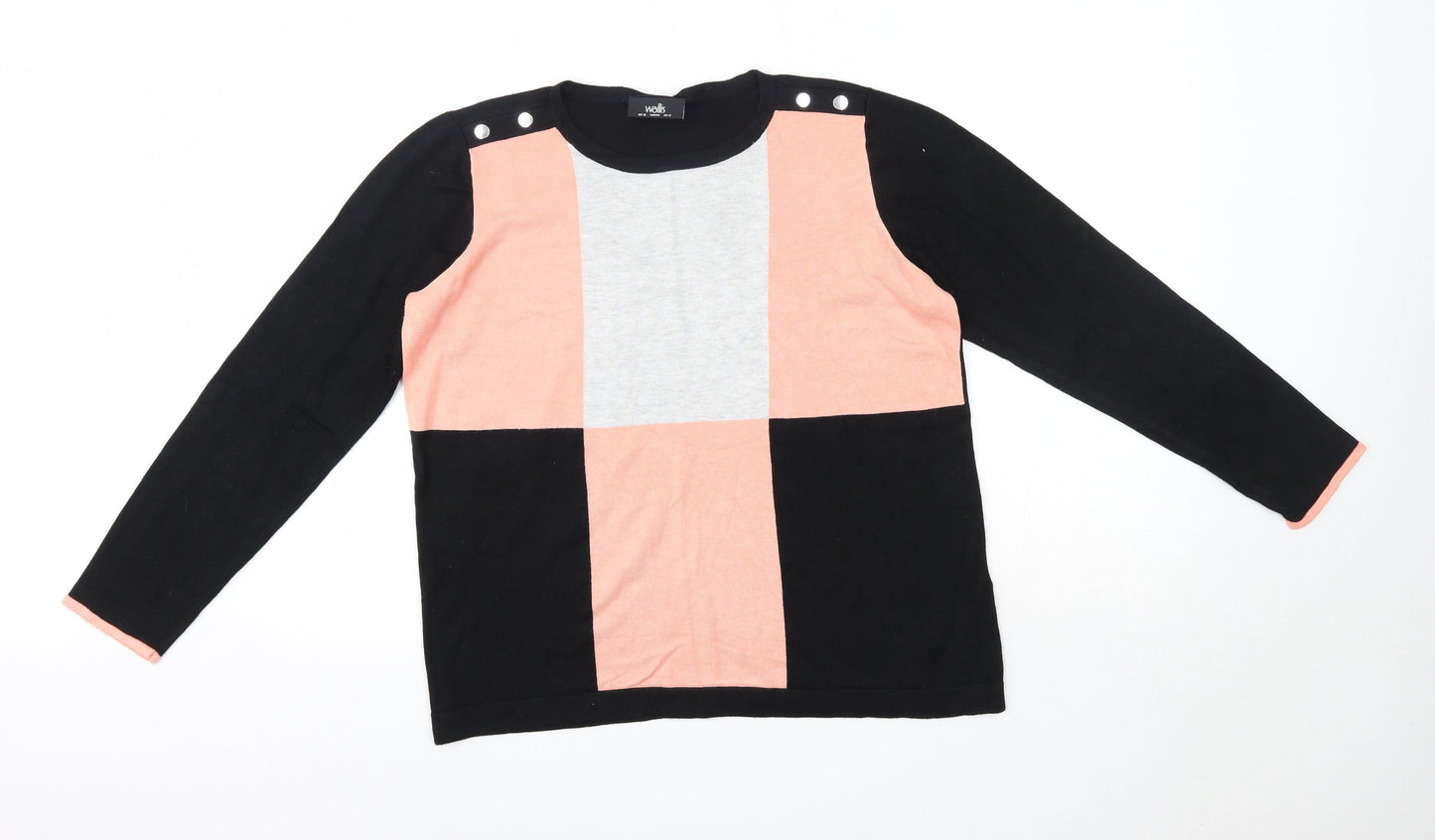 Womens UK Size 16 Wallis Multicoloured Pullover Jumper