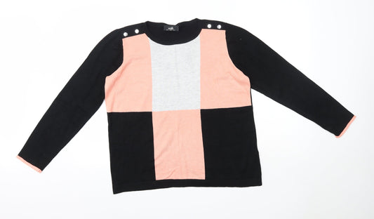 Womens UK Size 16 Wallis Multicoloured Pullover Jumper