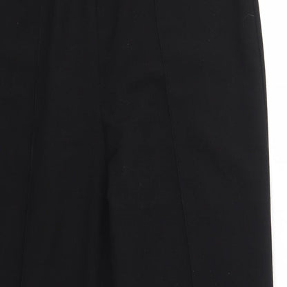 Womens UK Size 14 Vida Vi Regular Fit Dress Pants Black Trousers