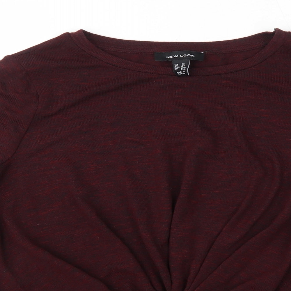 Womens UK Size 12 New Look Purple Pullover Jumper