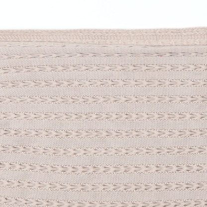 SheIn Womens Brown Round Neck  Acrylic Pullover Jumper Size 2XL