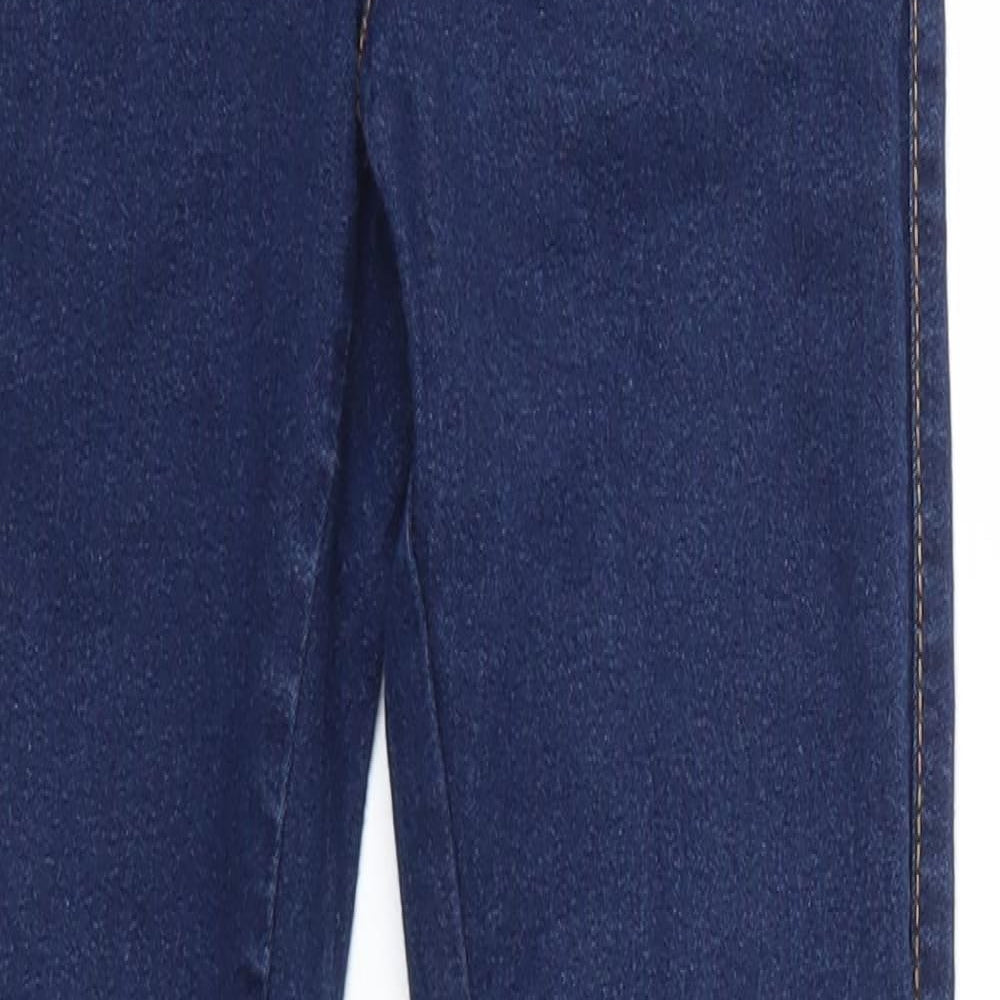 Primark Womens Blue  Cotton Jegging Jeans Size 4 L26 in Regular