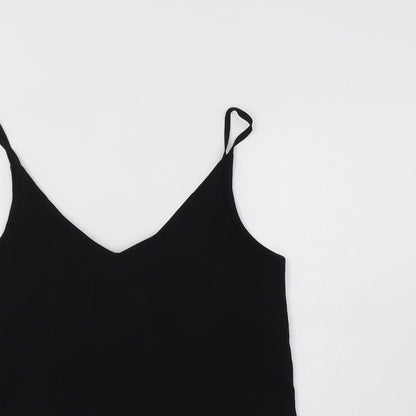 Womens UK Size 8 H&M Black Camisole Blouse