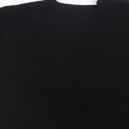 Womens UK Size 14 South Black Cardigan Jumper