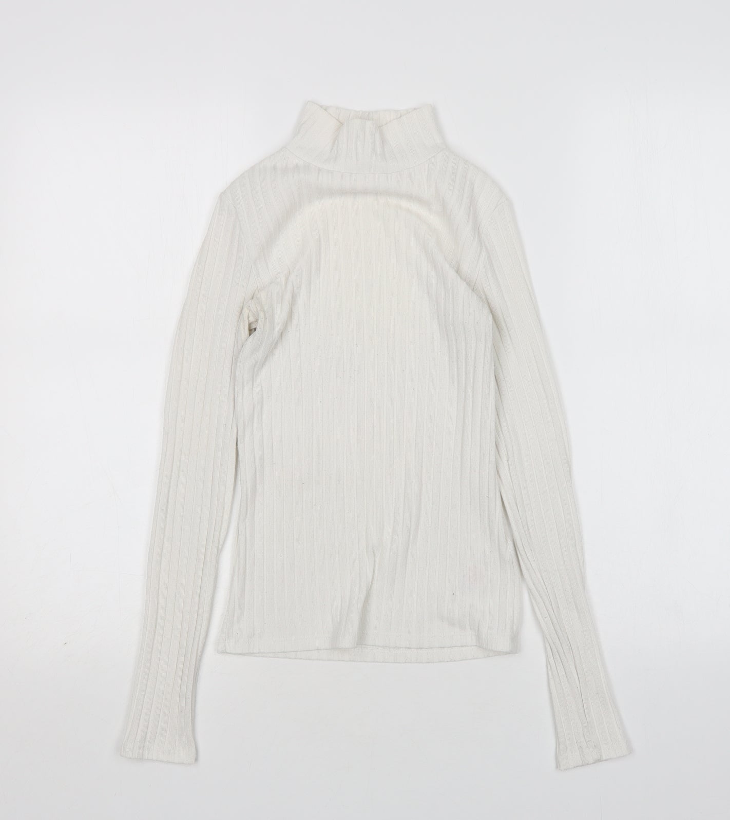 Womens UK Size 6 Topshop White Pullover Jumper