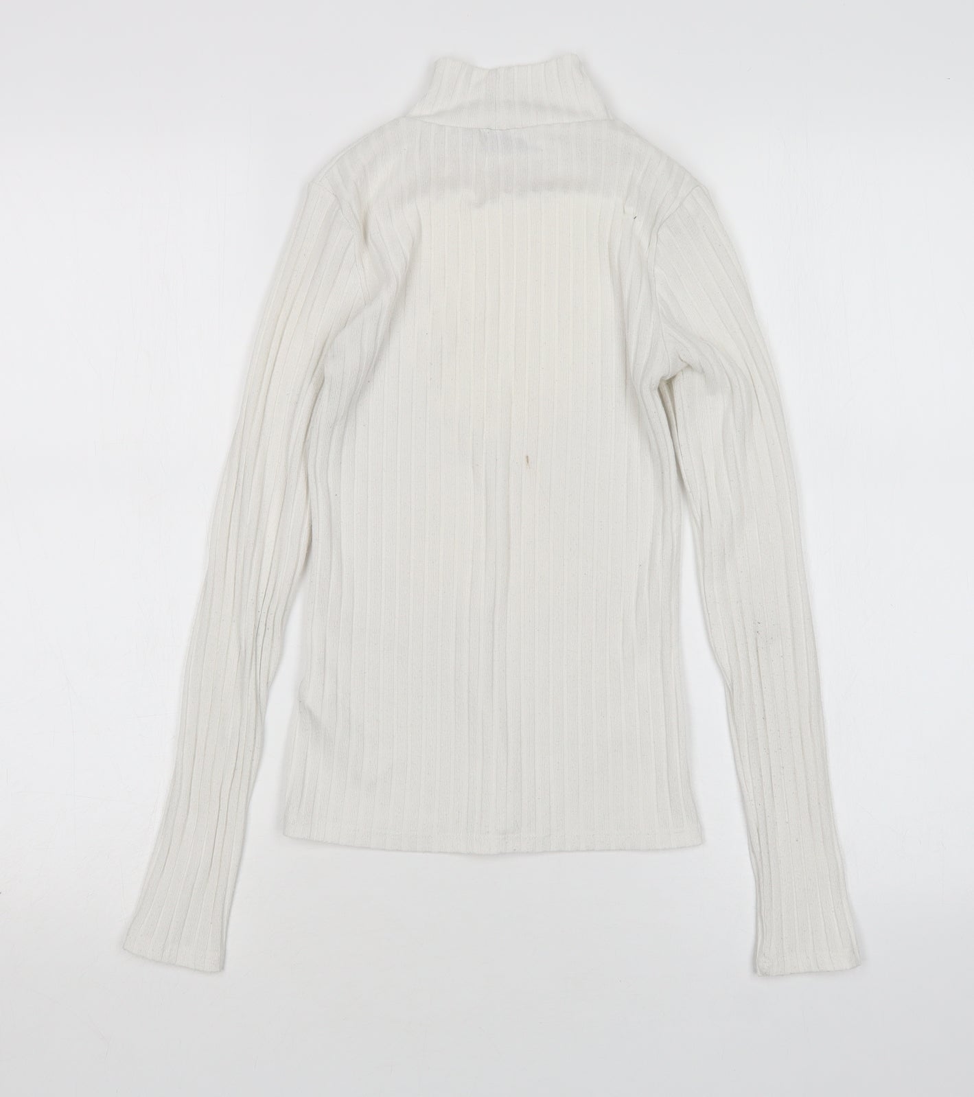 Womens UK Size 6 Topshop White Pullover Jumper