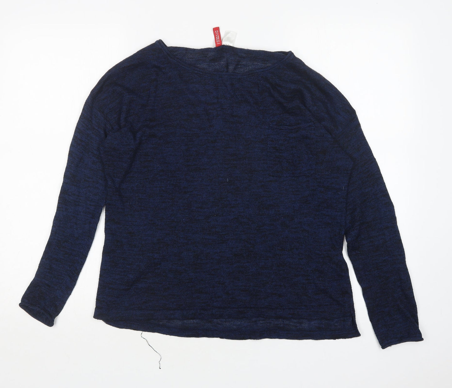 Womens UK Size M H&M Blue Pullover Jumper