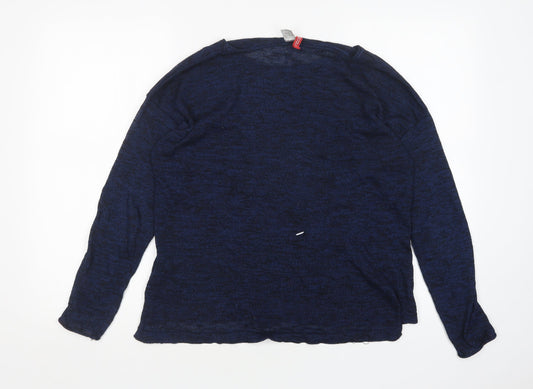 Womens UK Size M H&M Blue Pullover Jumper