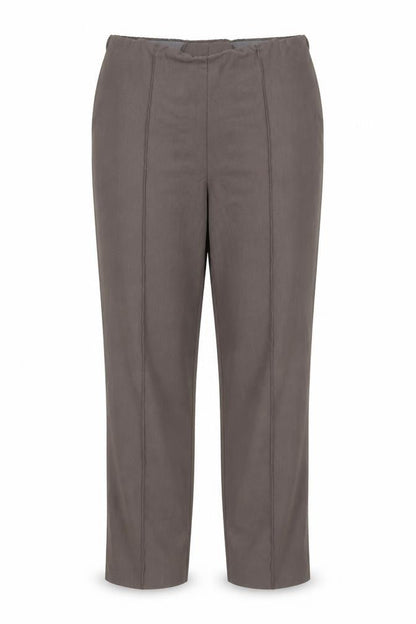Bonmarché Womens Brown Polyester Trousers Size 14 L27 in Regular