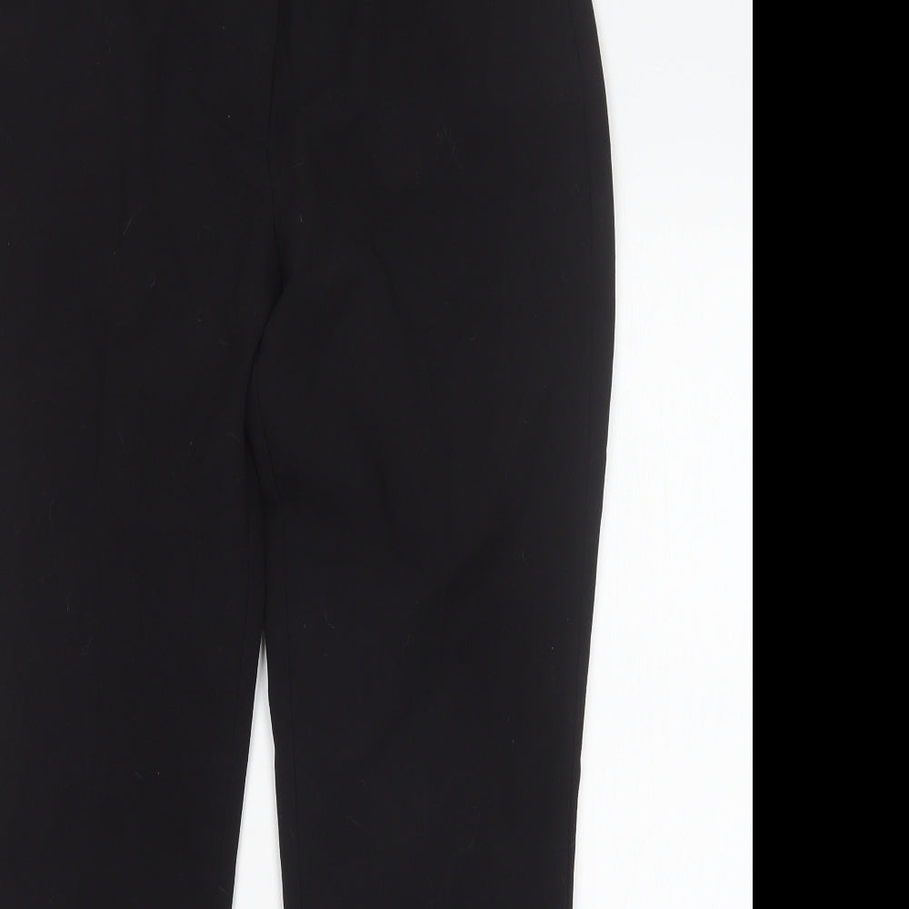 New York Company Womens Black  Polyester Trousers  Size 6 L28 in Regular