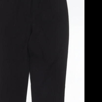 New York Company Womens Black  Polyester Trousers  Size 6 L28 in Regular