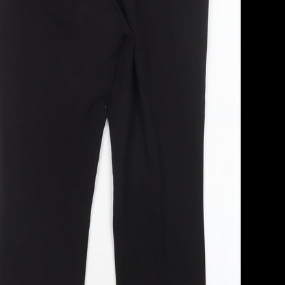 New York Company Womens Black  Polyester Trousers  Size 6 L28 in Regular