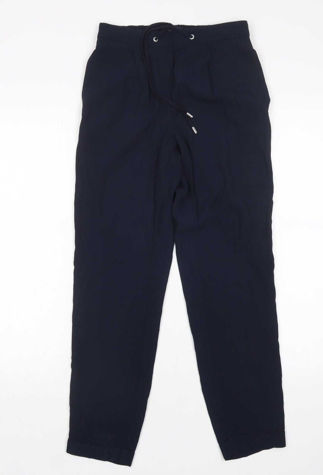 M&S Womens Multicoloured  Polyester Trousers  Size 6 L28 in Regular