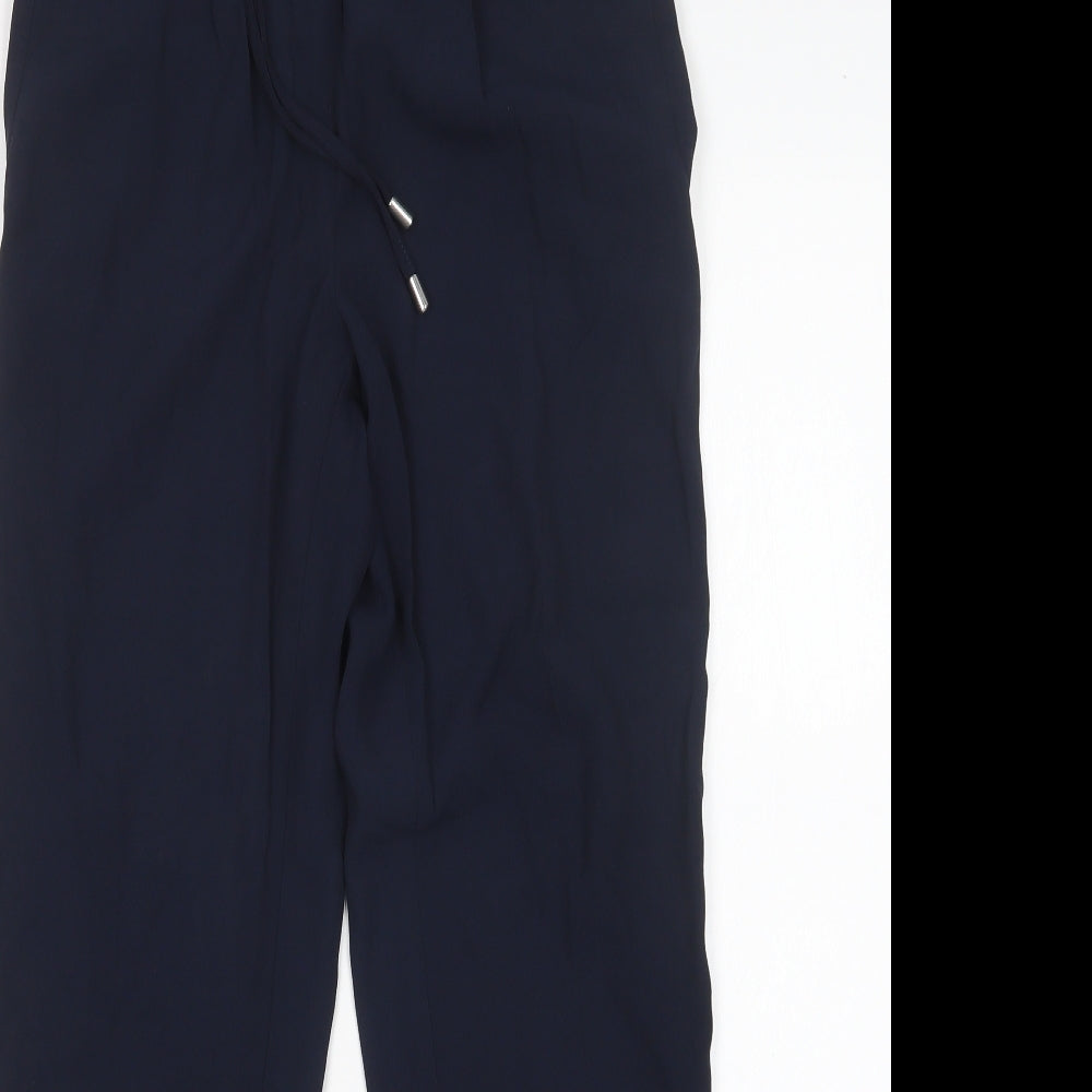 M&S Womens Multicoloured  Polyester Trousers  Size 6 L28 in Regular