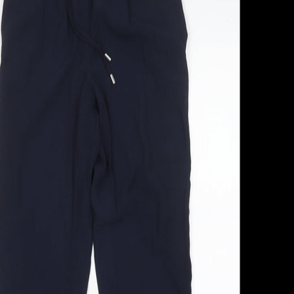 M&S Womens Multicoloured  Polyester Trousers  Size 6 L28 in Regular