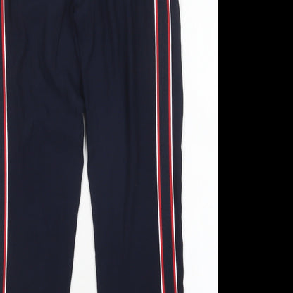 M&S Womens Multicoloured  Polyester Trousers  Size 6 L28 in Regular