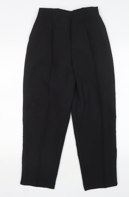 Preworn Womens Black   Trousers  Size 14 L26 in Regular