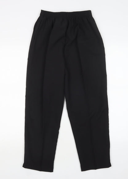 Preworn Womens Black   Trousers  Size 14 L26 in Regular