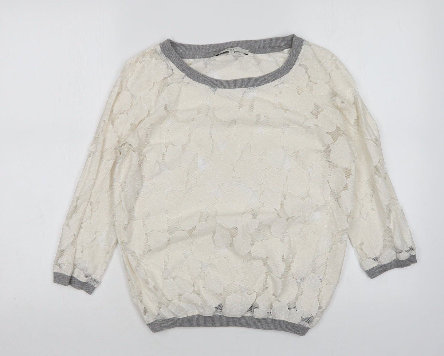 Womens UK Size 8 NEXT Multicoloured Pullover Jumper