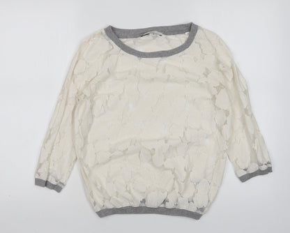 Womens UK Size 8 NEXT Multicoloured Pullover Jumper