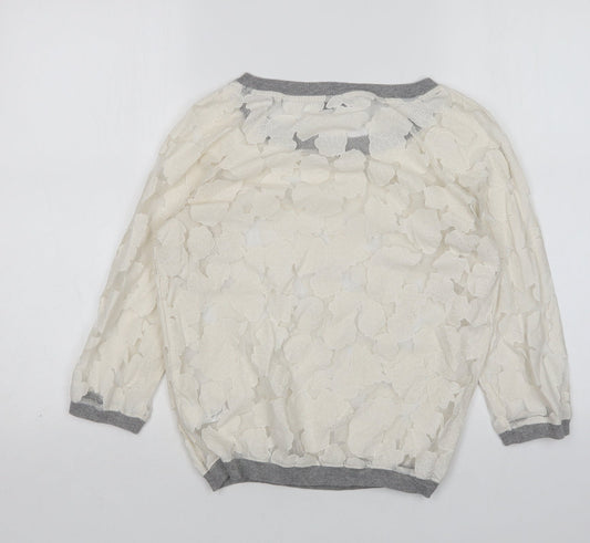 Womens UK Size 8 NEXT Multicoloured Pullover Jumper