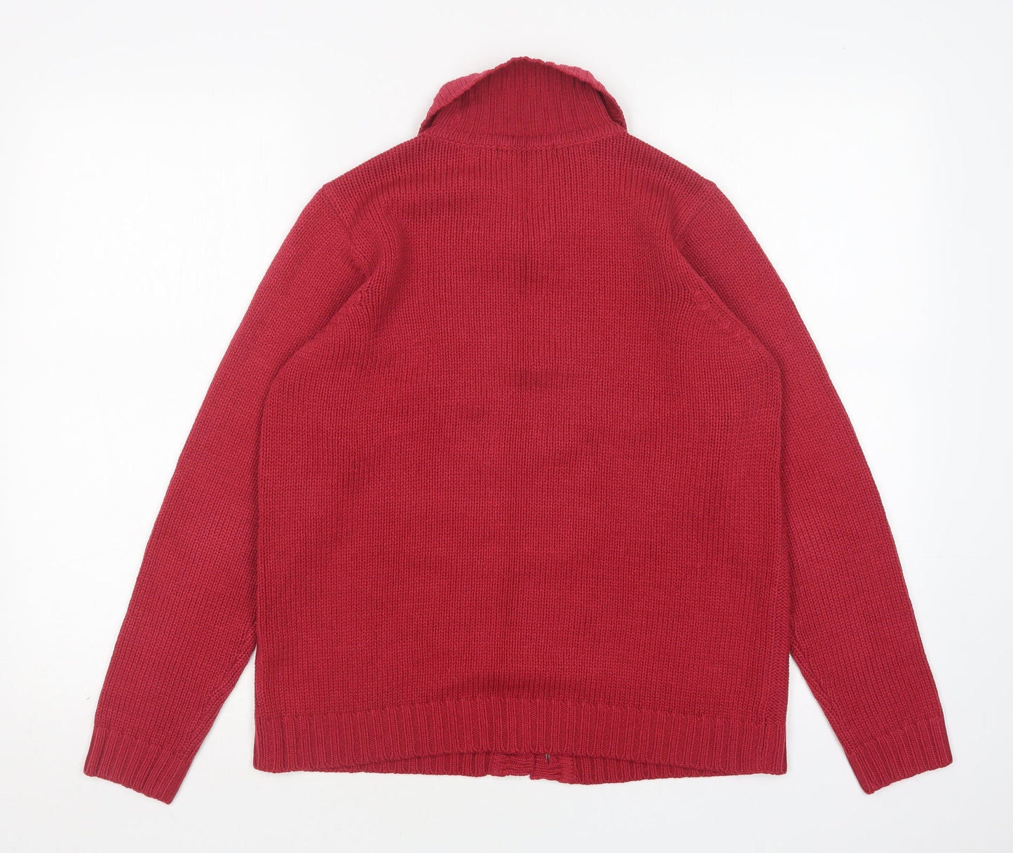 Womens UK Size S BM Pink Cardigan Jumper
