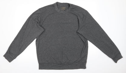 Mens UK Size M JACHS Grey Pullover Sweatshirt