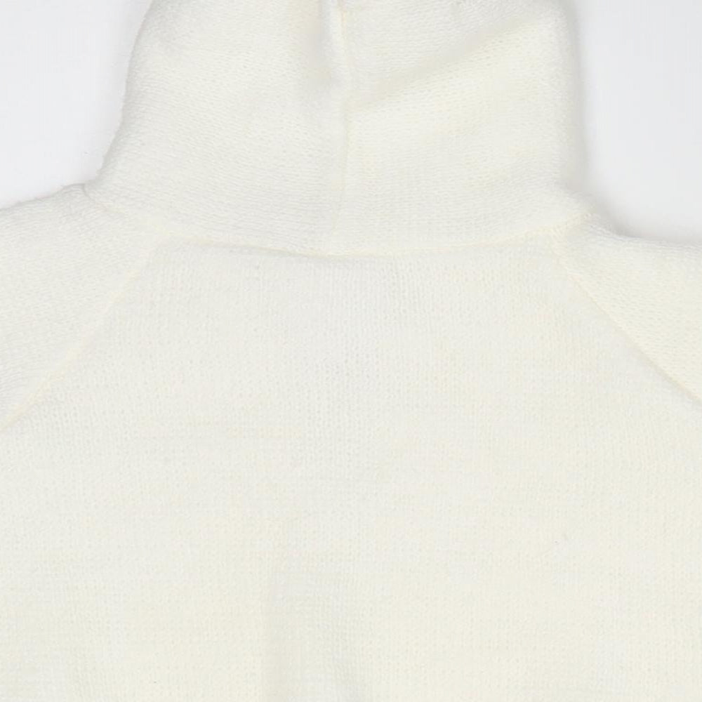 Nursery Time Girls Ivory  Acrylic Cardigan Jumper Size 0-3 Months  Button