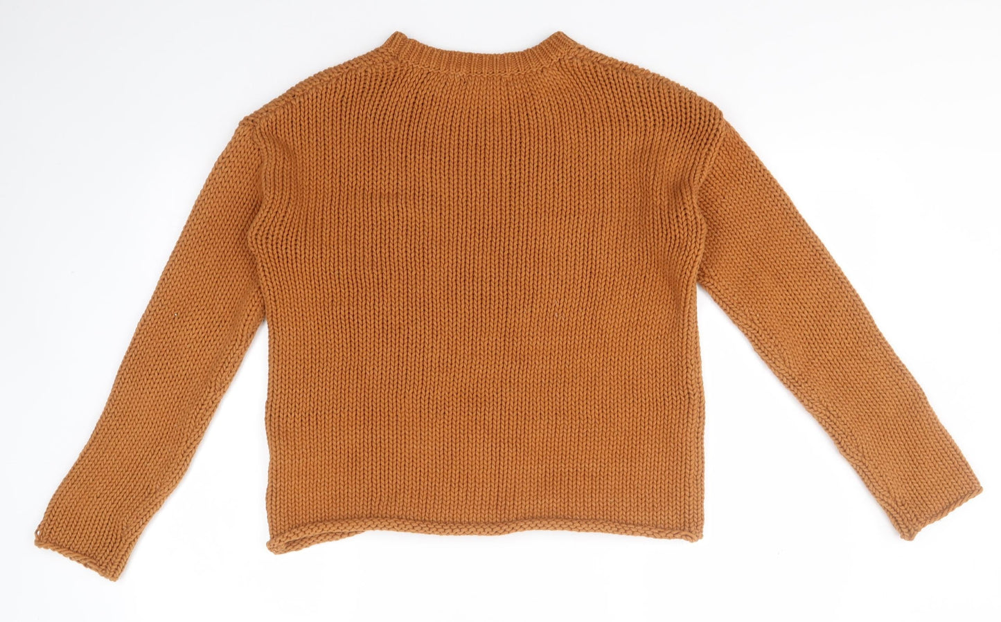 Womens UK Size S RR Brown Pullover Jumper