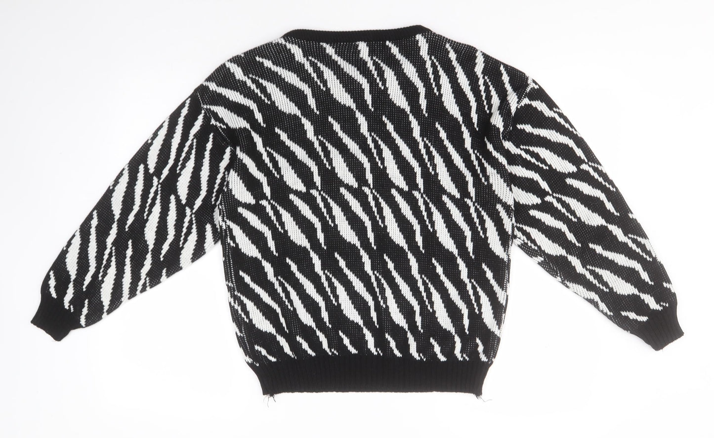 Womens UK Size  Preworn Black Pullover Jumper