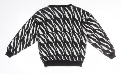 Womens UK Size  Preworn Black Pullover Jumper