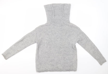 Womens UK Size XS Esprit Grey Pullover Jumper