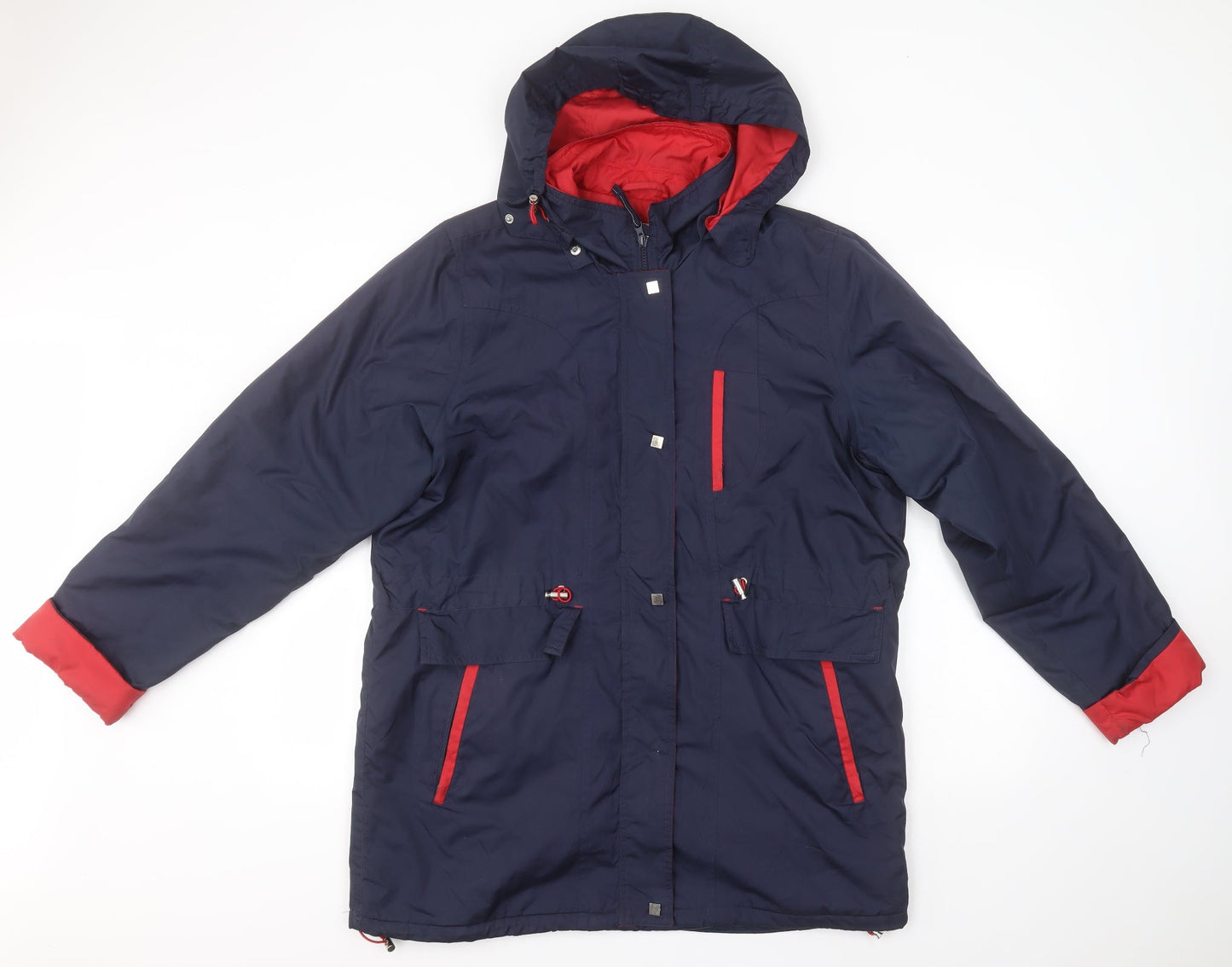 Classics Womens Blue   Rain Coat Coat