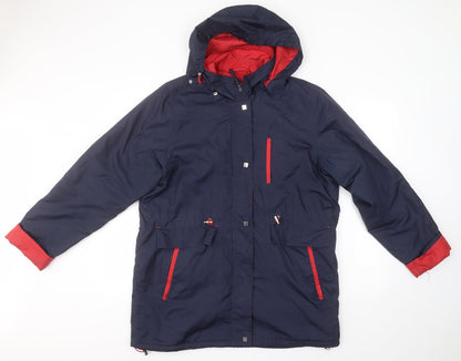 Classics Womens Blue   Rain Coat Coat