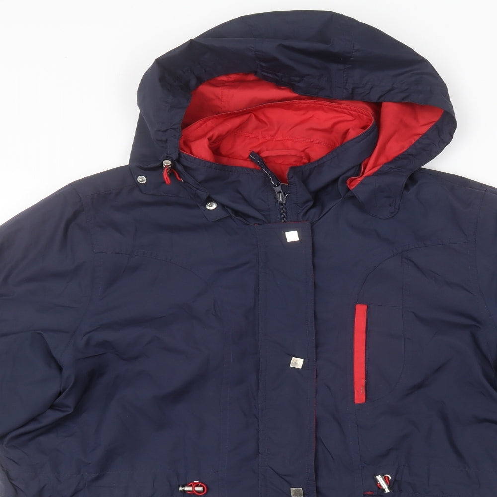 Classics Womens Blue   Rain Coat Coat