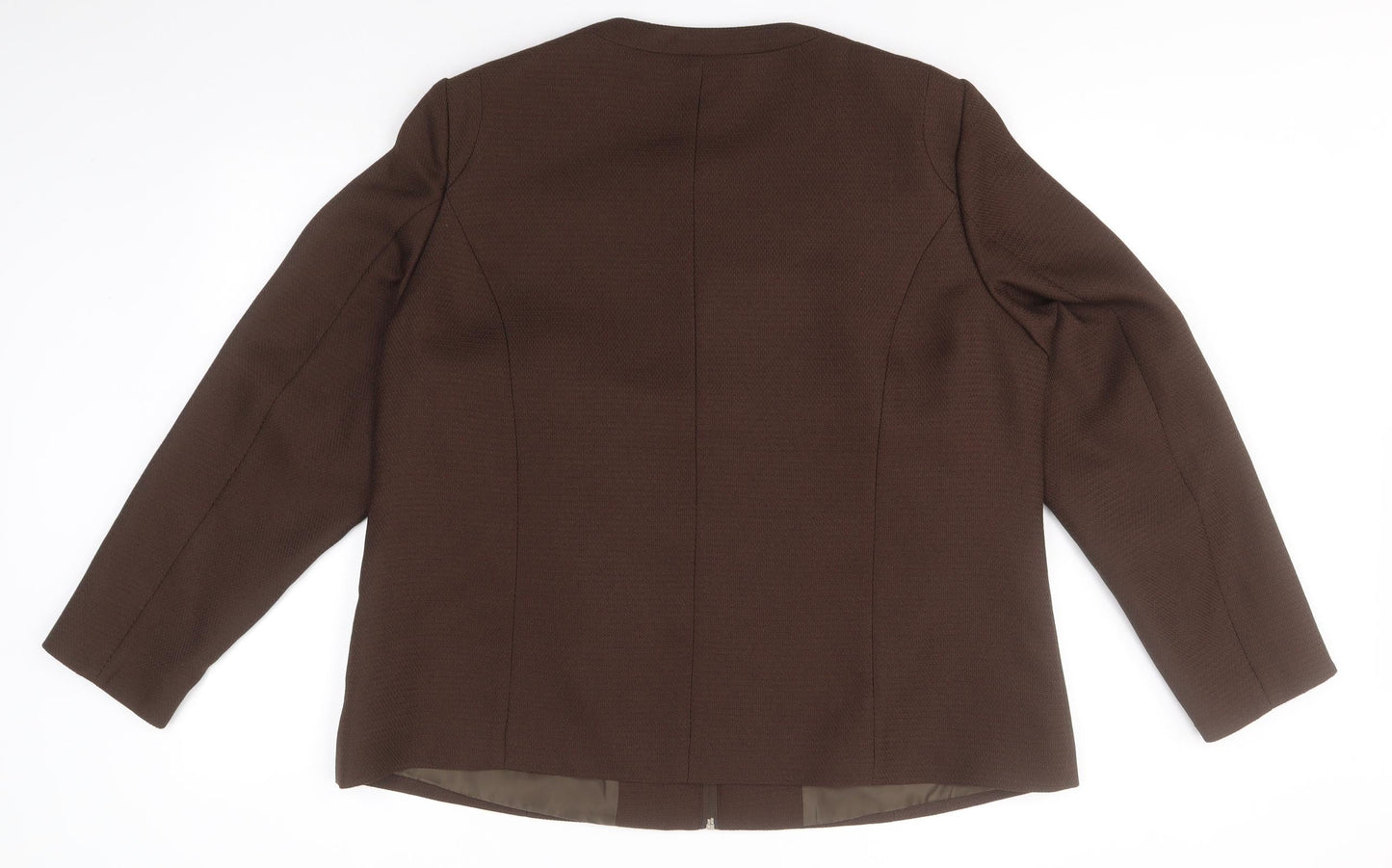 Womens UK Size 16 Wardrobe Essentials Brown Jacket