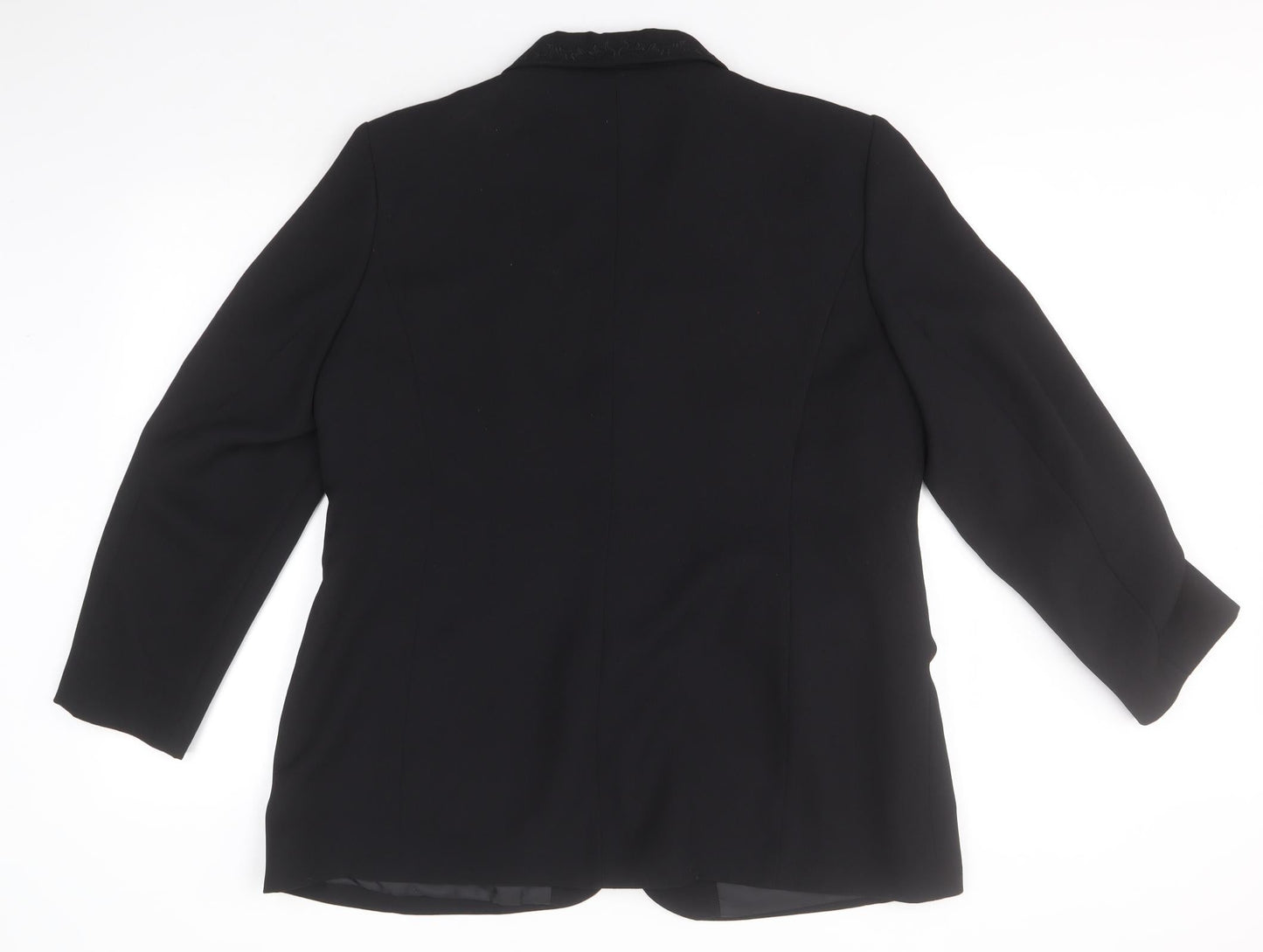 Womens UK Size  Preworn Black Jacket