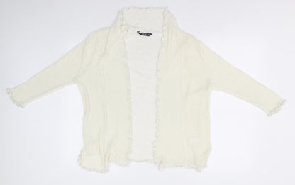 Womens UK Size 14 Tigi Ivory Cardigan Jumper