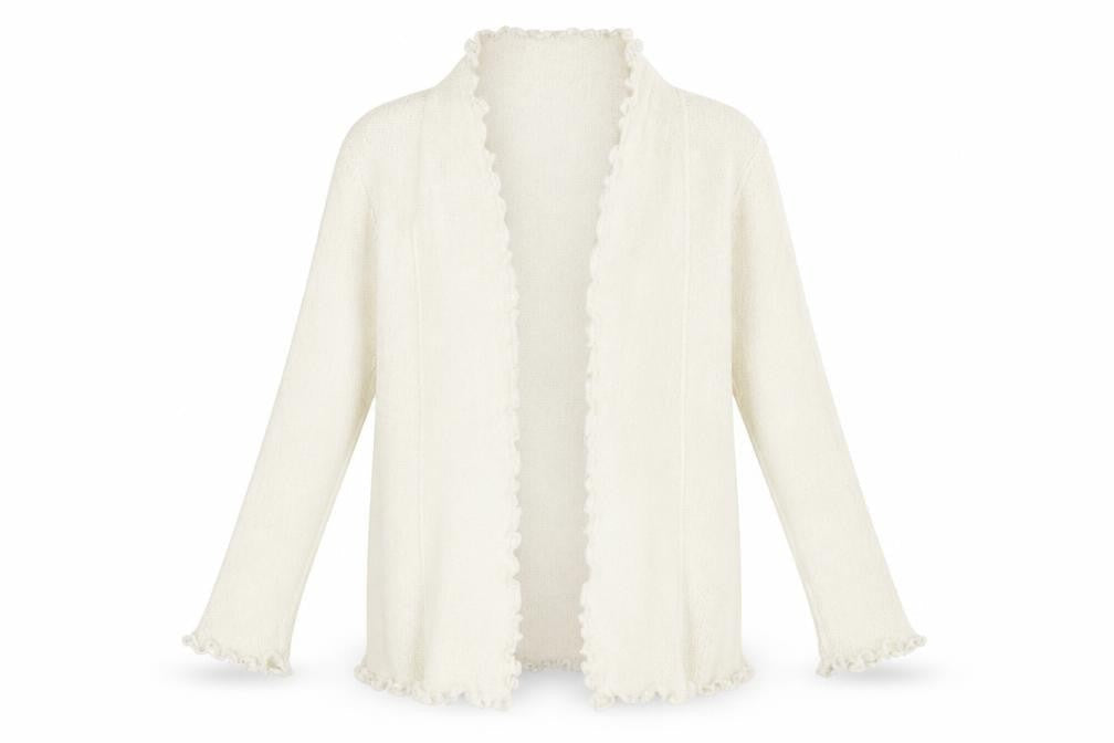 Womens UK Size 14 Tigi Ivory Cardigan Jumper