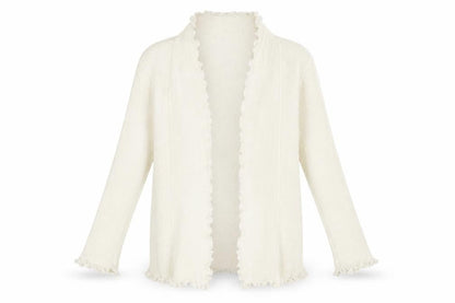 Womens UK Size 14 Tigi Ivory Cardigan Jumper