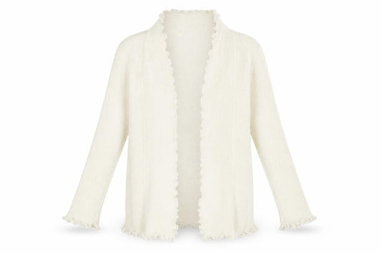 Womens UK Size 14 Tigi Ivory Cardigan Jumper