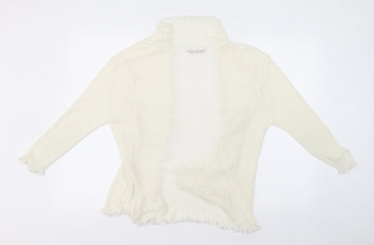Womens UK Size 14 Tigi Ivory Cardigan Jumper