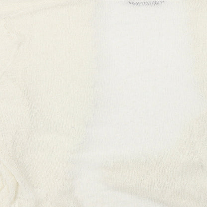 Womens UK Size 14 Tigi Ivory Cardigan Jumper