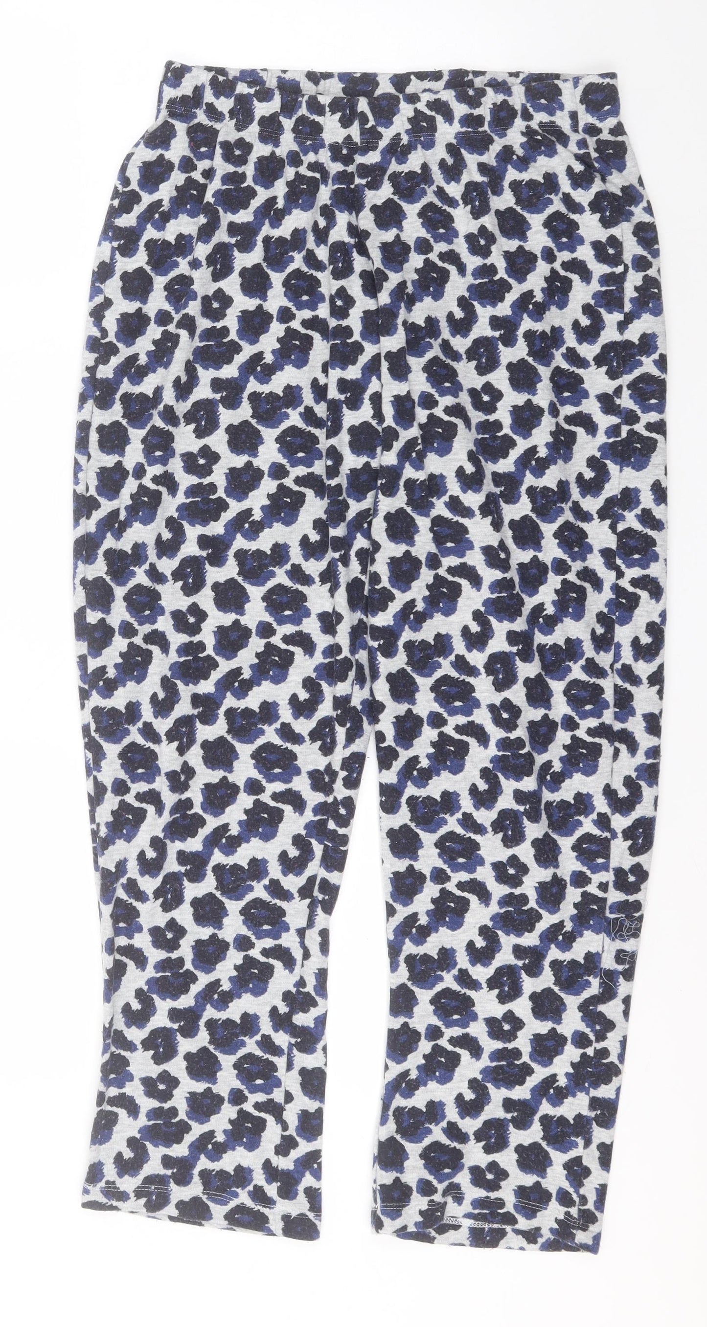Womens UK Size 8 Preworn Regular Fit Sweatpants Grey Trousers