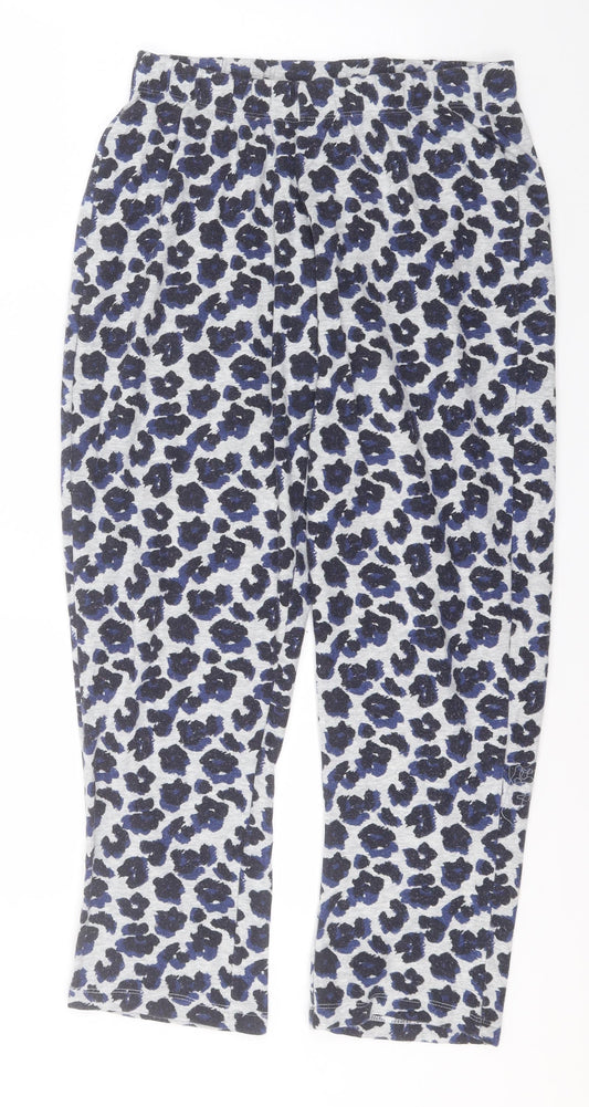 Womens UK Size 8 Preworn Regular Fit Sweatpants Grey Trousers