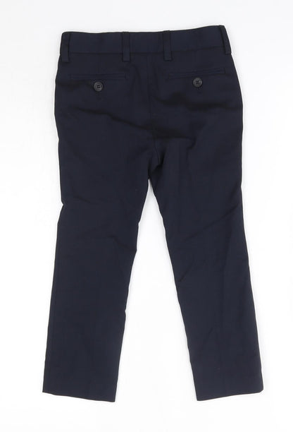 NEXT Boys Blue  Polyester Dress Pants Trousers Size 5 Years  Regular